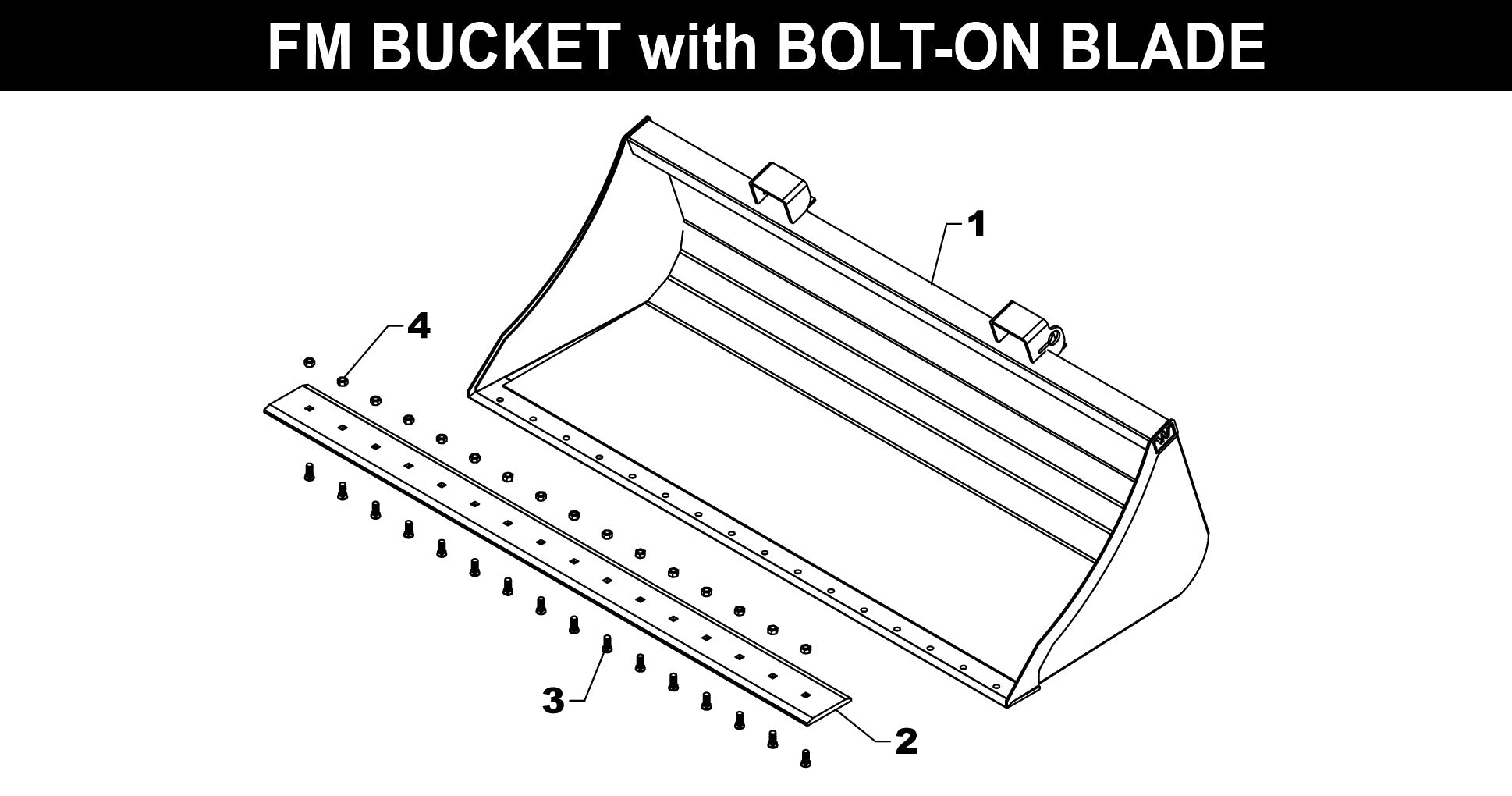 FM BUCKETS exploded diagram
