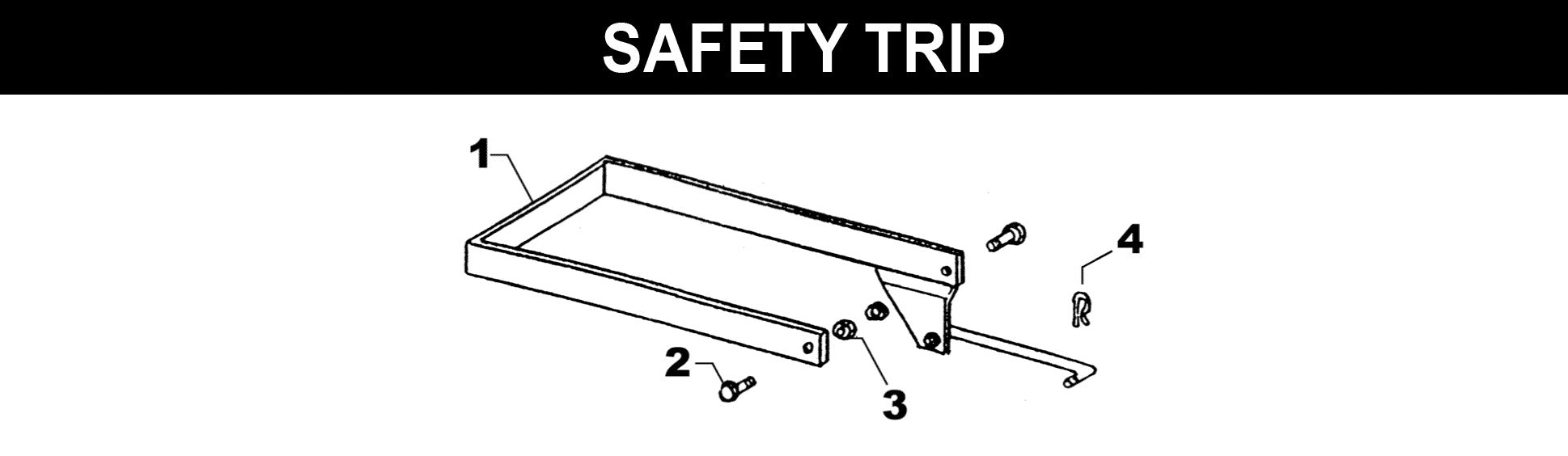 Hitch-N-Go Safety Trip exploded diagram