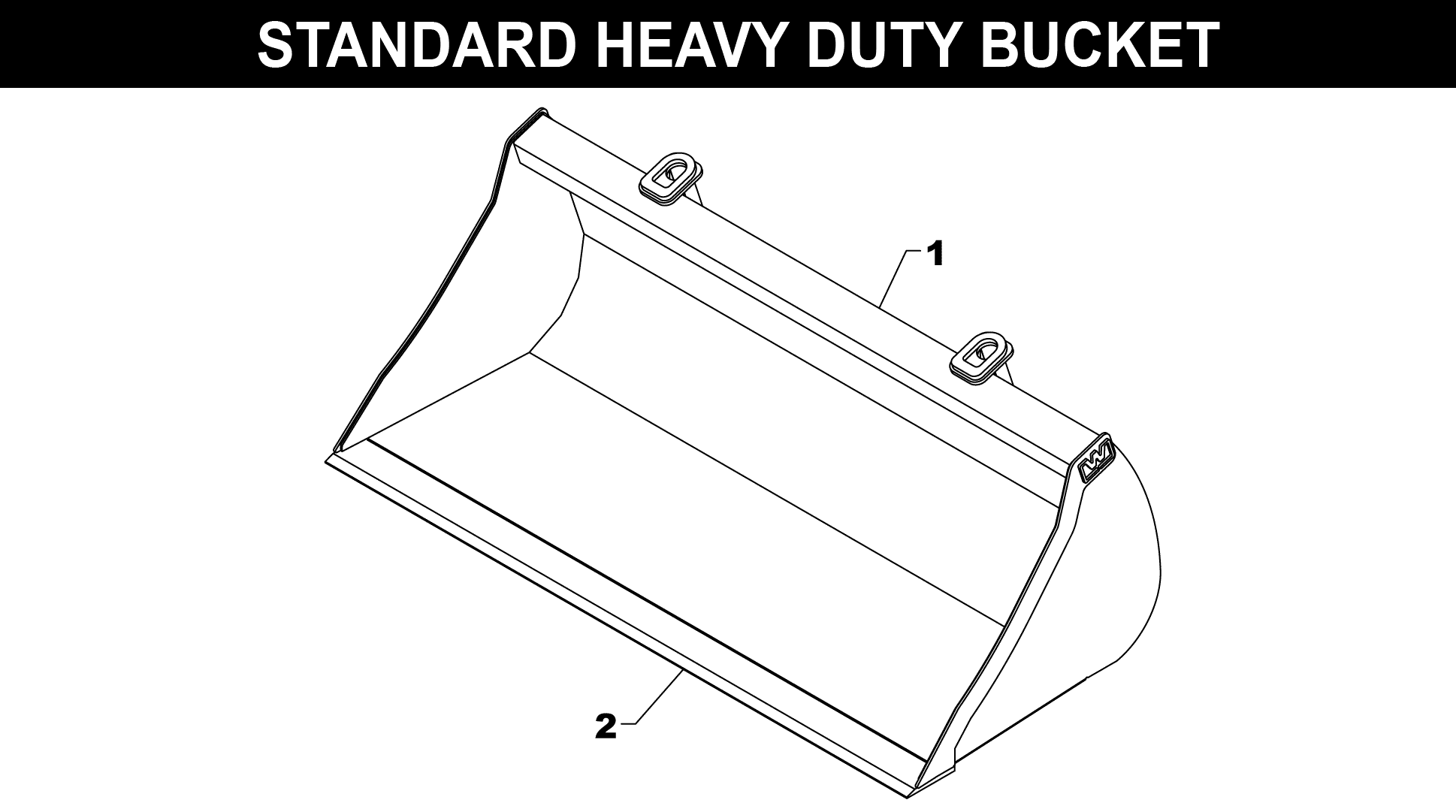 MAX Bucket exploded diagram
