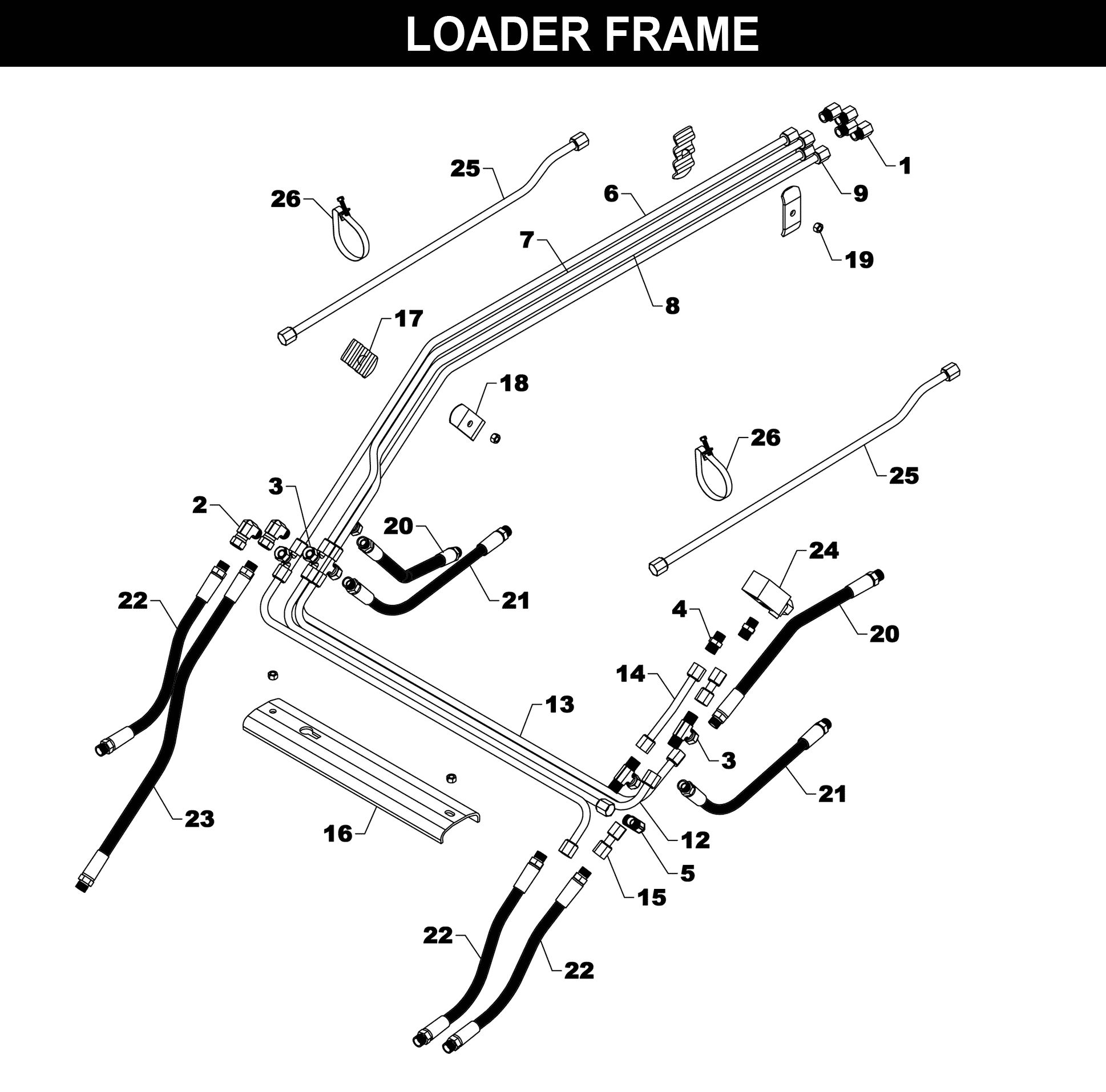 TA-29 HYDRAULICS exploded diagram