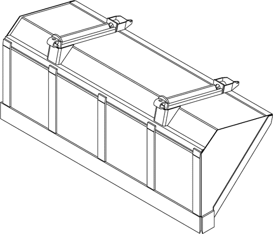 96Q429 - BUCKET-96 LARGE CAPACITY WITH SNAP-ATTACH ADAPTERS