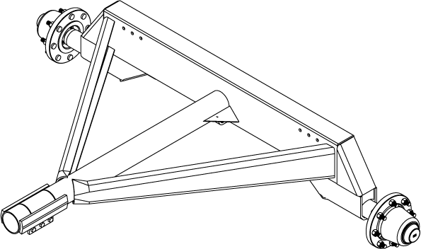AW-45COM - REAR AXLE ASSEMBLY