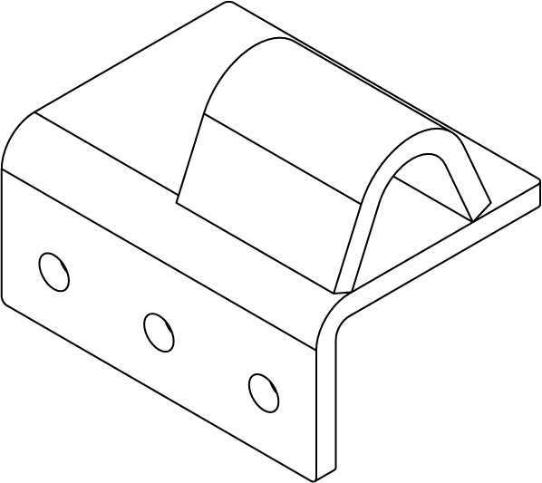 AW-73AS-L - AXLE CLAMP-LEFT