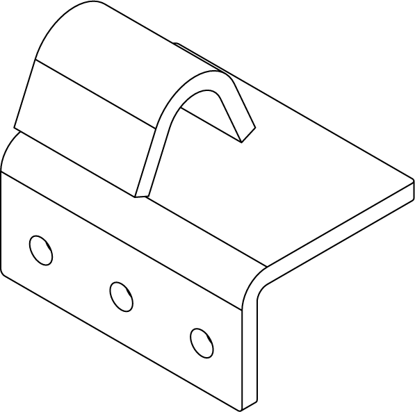 AW-73AS-R - AXLE CLAMP-RIGHT