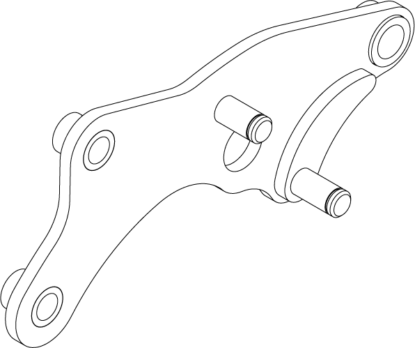 BCP-130AS-L - LINKAGE ASSEMBLY-LEFT