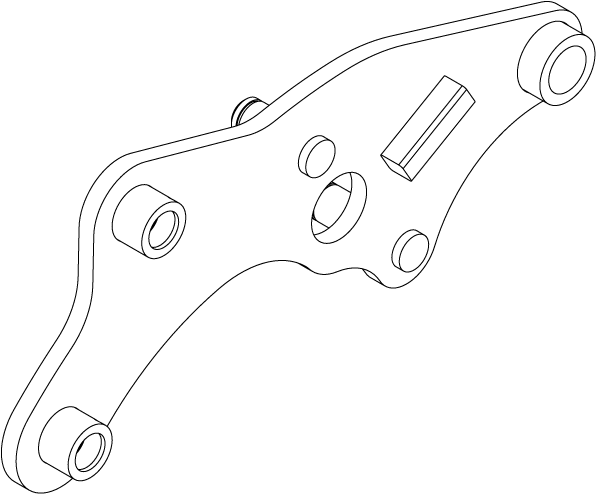 BCP-130AS-R - LINKAGE ASSEMBLY-RIGHT