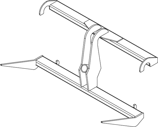BS-160AS - BALE SPEAR FRAME (SP-160)