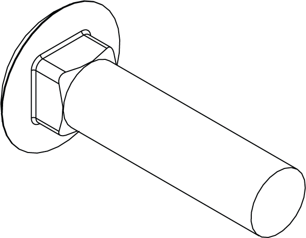 CBF0518012 - CARRIAGE BOLT - 5/16' X 3/4'