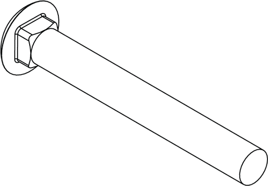 CBF1011080 - CARRIAGE BOLT - 5/8 X 5