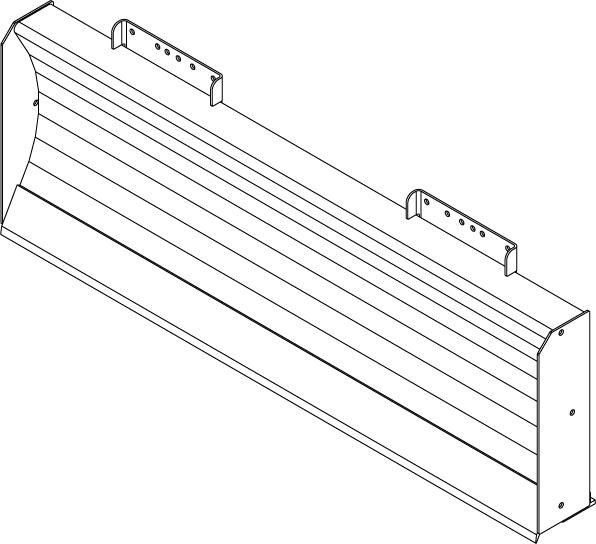 DB-50AS - DOZER BLADE SHELL- 84