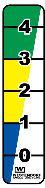 DE-GRD - DECAL FOR ROTATIONAL INDICATORS