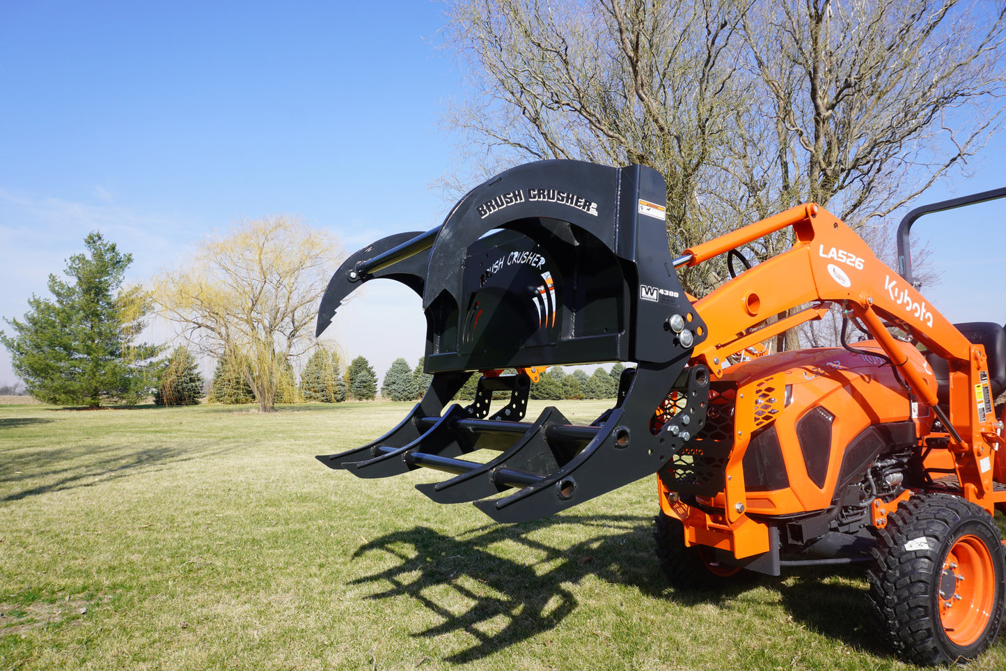 BC-4300 Brush Crusher™ for skid steer quick attach