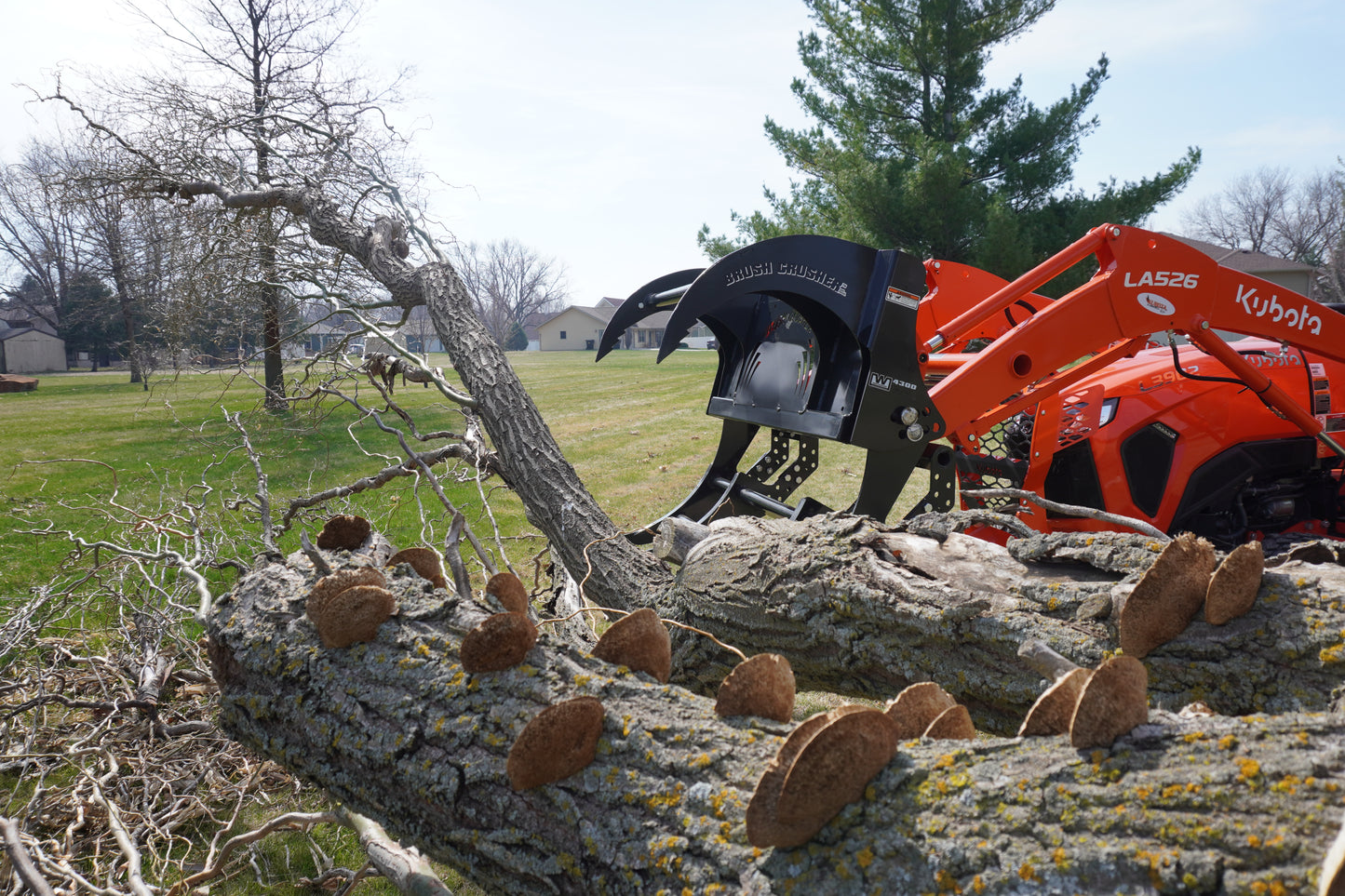 BC-4300 Brush Crusher™ for skid steer quick attach