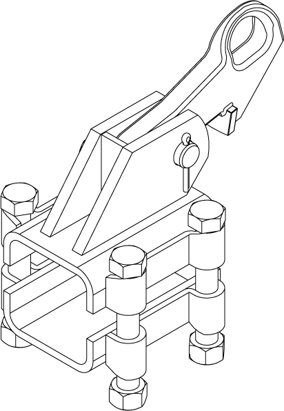 ET-170COM - TONGUE HOOK COMPLETE