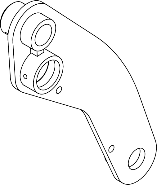 FMF-310AS-L - BUCKET LINKAGE - LEFT