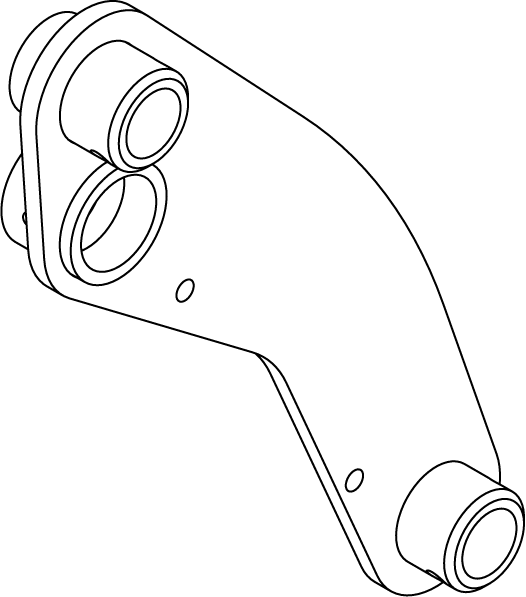 FMF-310AS-R - BUCKET LINKAGE - RIGHT