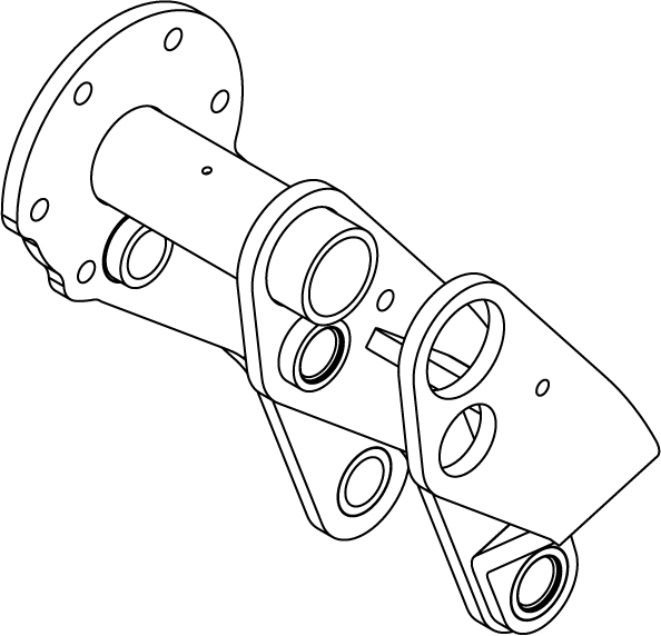 FMF-512AS-L - BUCKET LINKAGE - LEFT