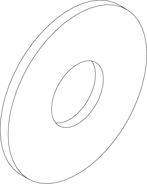 FWW10 - FLAT WASHER - 5/8