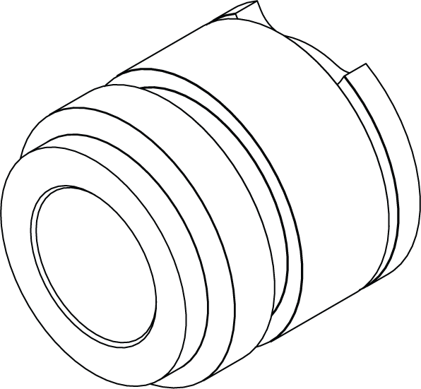 G-A - GLAND (1-3/8 RAM)