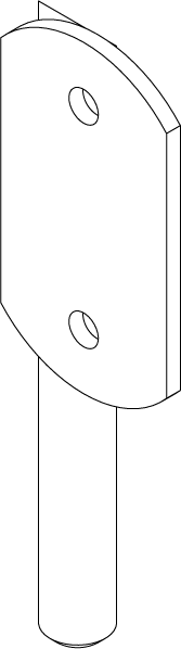 GF-319AS-L - ALIGNMENT PIN - LEFT