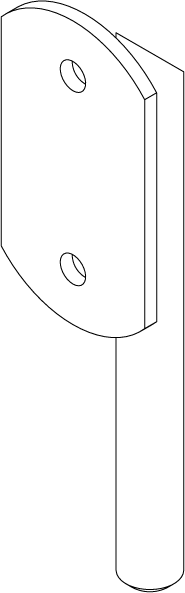 GF-319AS-R - ALIGNMENT PIN - RIGHT