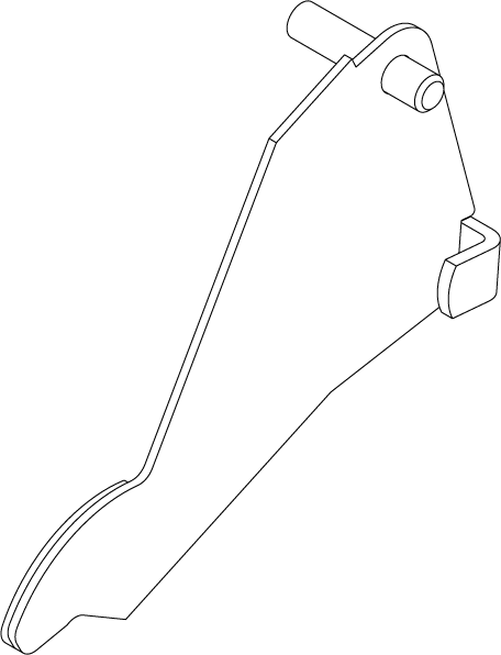 GF-419AS-L - BUCKET BRACE - LEFT