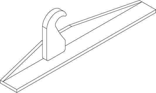 GF-46AS-R - GRAB FORK HOOK - RIGHT