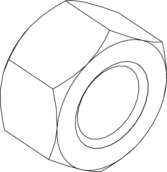 HFN0813 - NUT - 1/2