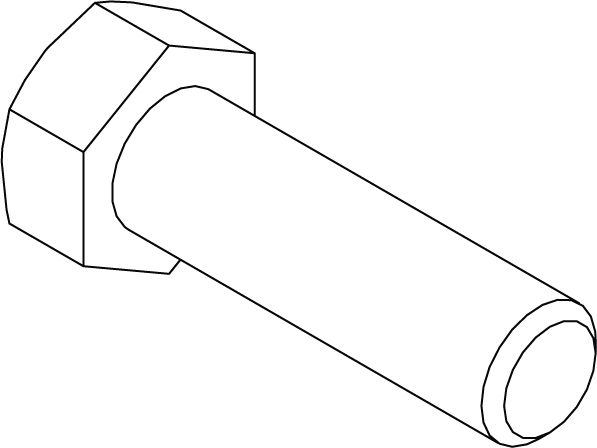 HHS0616020 - BOLT - 3/8 X 1-1/4