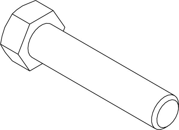HHS0616028 - BOLT - 3/8  X 1-3/4