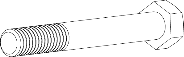 HHS0616048 - BOLT -3/8 X 3