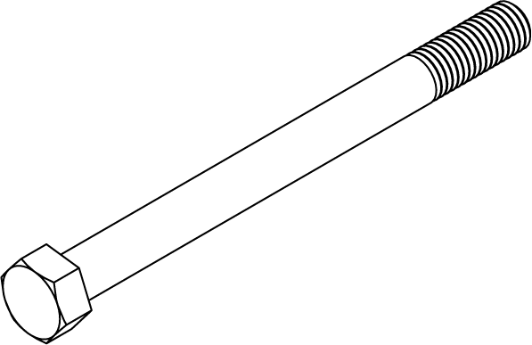 HHS0813096 - BOLT - 1/2 X 6