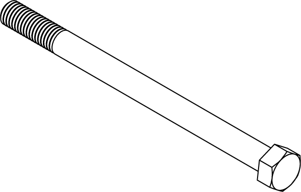 HHS0813144 - BOLT - 1/2 X 9