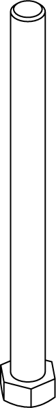 HHS1011128 - BOLT -5/8 X 8