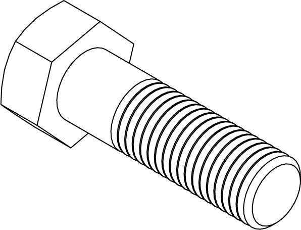 HHS1210040 - BOLT -3/4 X 2-1/2