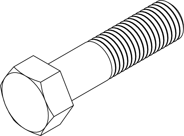 HHS1210048 - BOLT -3/4 X 3