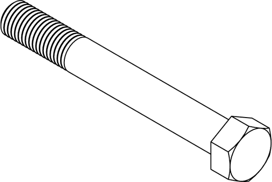 HHS1210096 - BOLT - 3/4 X 6