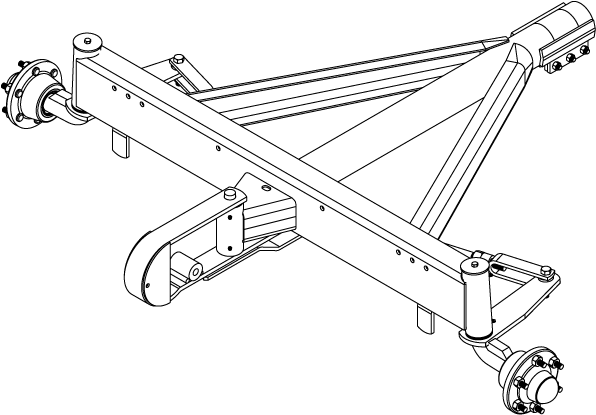 HW-1COM - FRONT AXLE