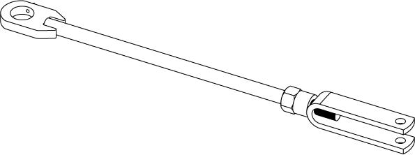 HW-34COM - TIE ROD COMPLETE