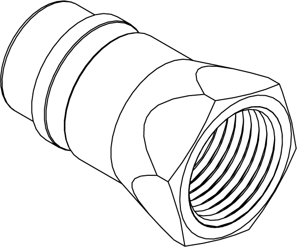 LM-10 - MALE COUPLER