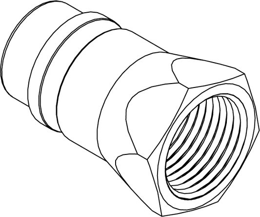 LM-10 - MALE COUPLER