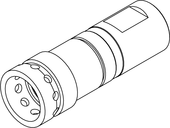 LM-13 - FEMALE COUPLER - HIGH PRESSURE