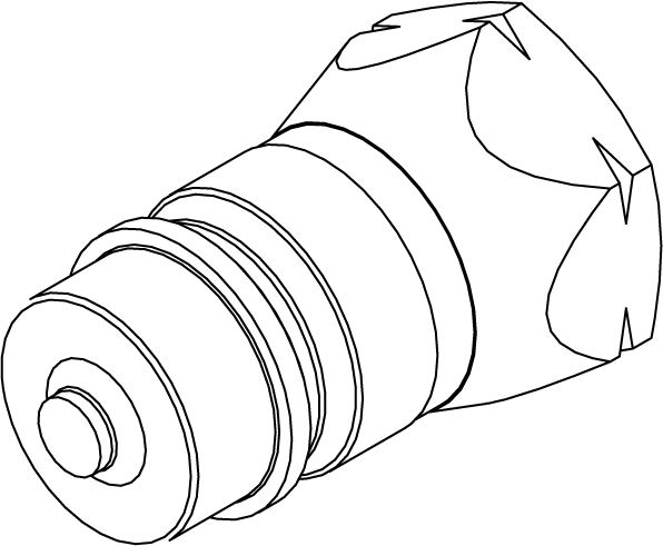 LM-14 - MALE COUPLER - HIGH PRESSURE