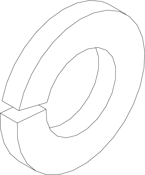 LWM05 - LOCK WASHER - 5/16
