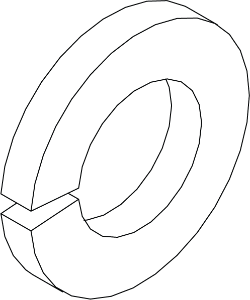 LWM06 - LOCK WASHER - 3/8
