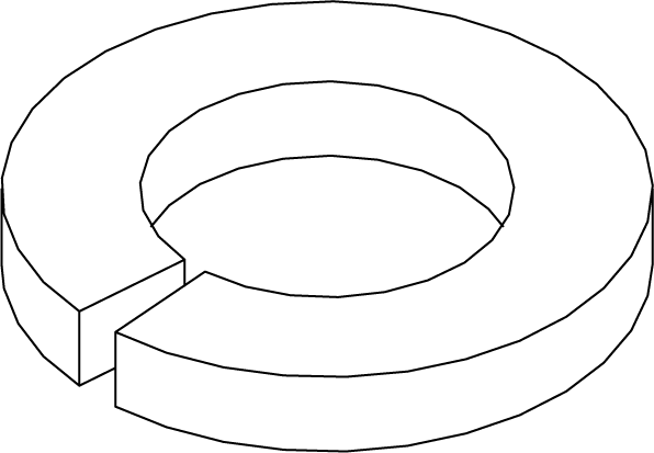 LWM04 - LOCK WASHER - 1/4
