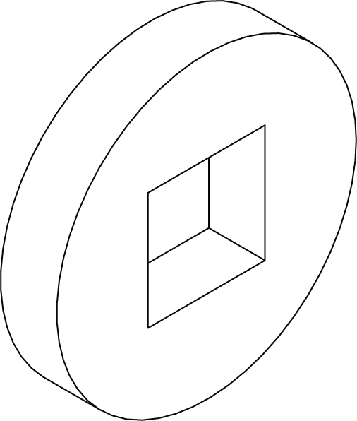 MT-331 - SQUARE HOLE SLUG