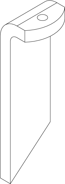 NAT-106-L - DROP LOCK - LEFT
