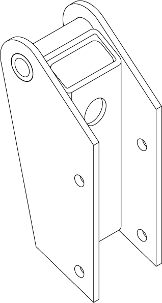 NAT-36AS - SELF-LEVELING TOWER BRACKET