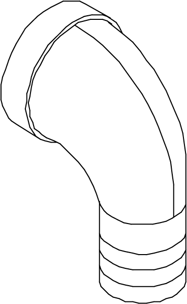 PF-HPSE06 - PIPE FITTING - STREET ELBOW SPECIAL TAPER 3/8